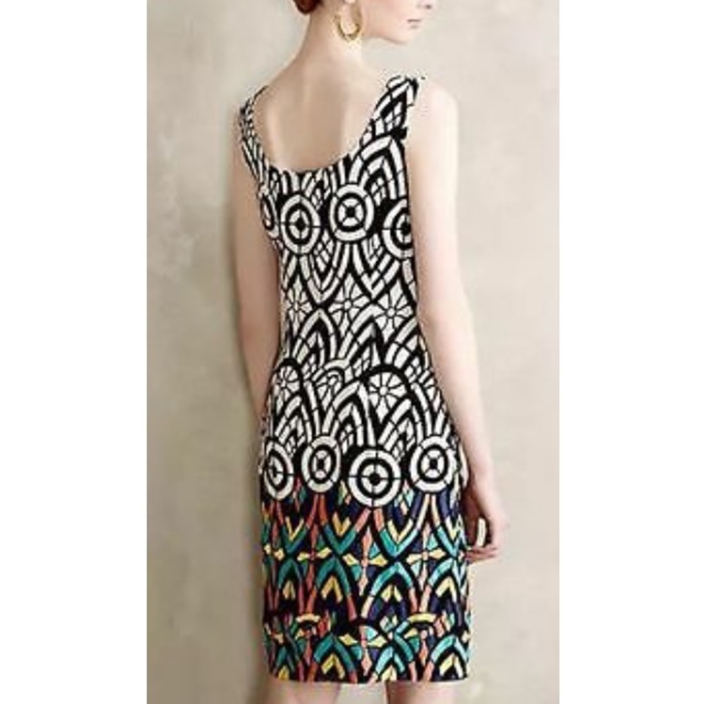 Anthropologie Kachel Glasswork Dress